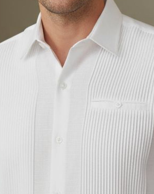 Guayabera “Presidencial 3 vivos”