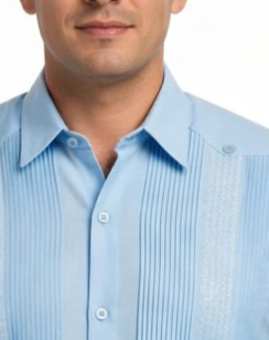 Guayabera “Azul Cielo"