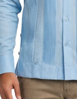 Guayabera “Azul Cielo"