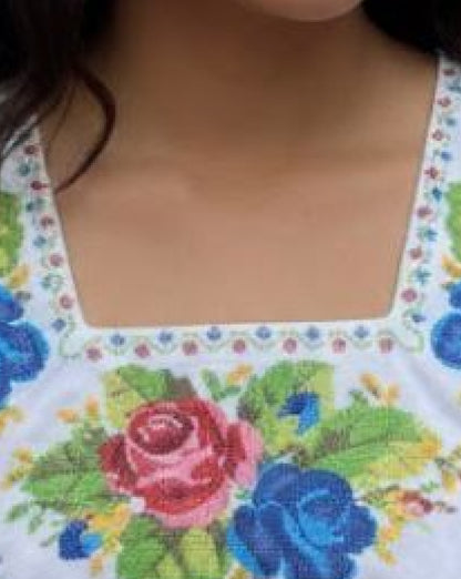 Blusa Solapa “Flor”