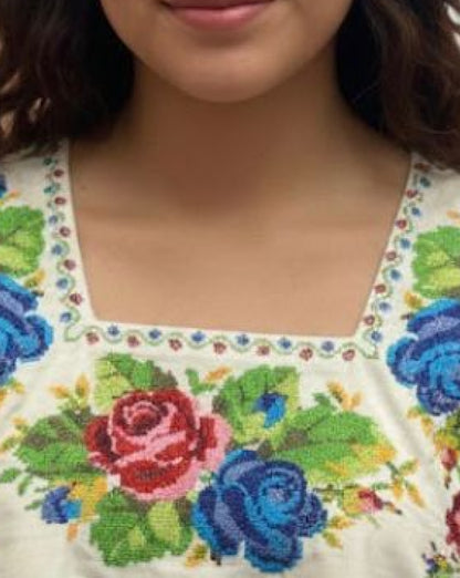 Blusa Solapa “Flor”
