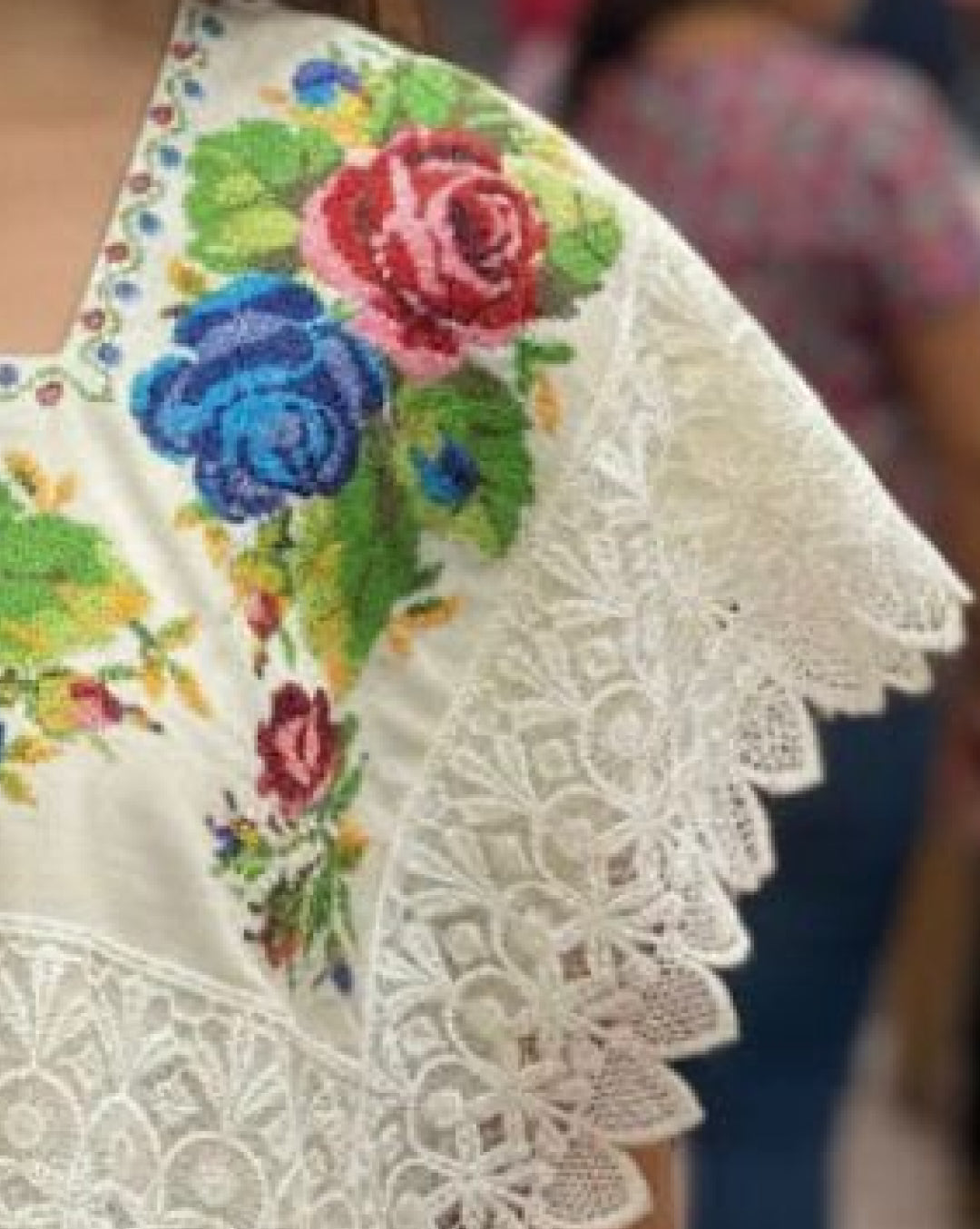Blusa Solapa “Flor”