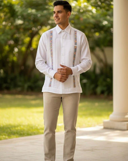 Guayabera “Arcoíris”