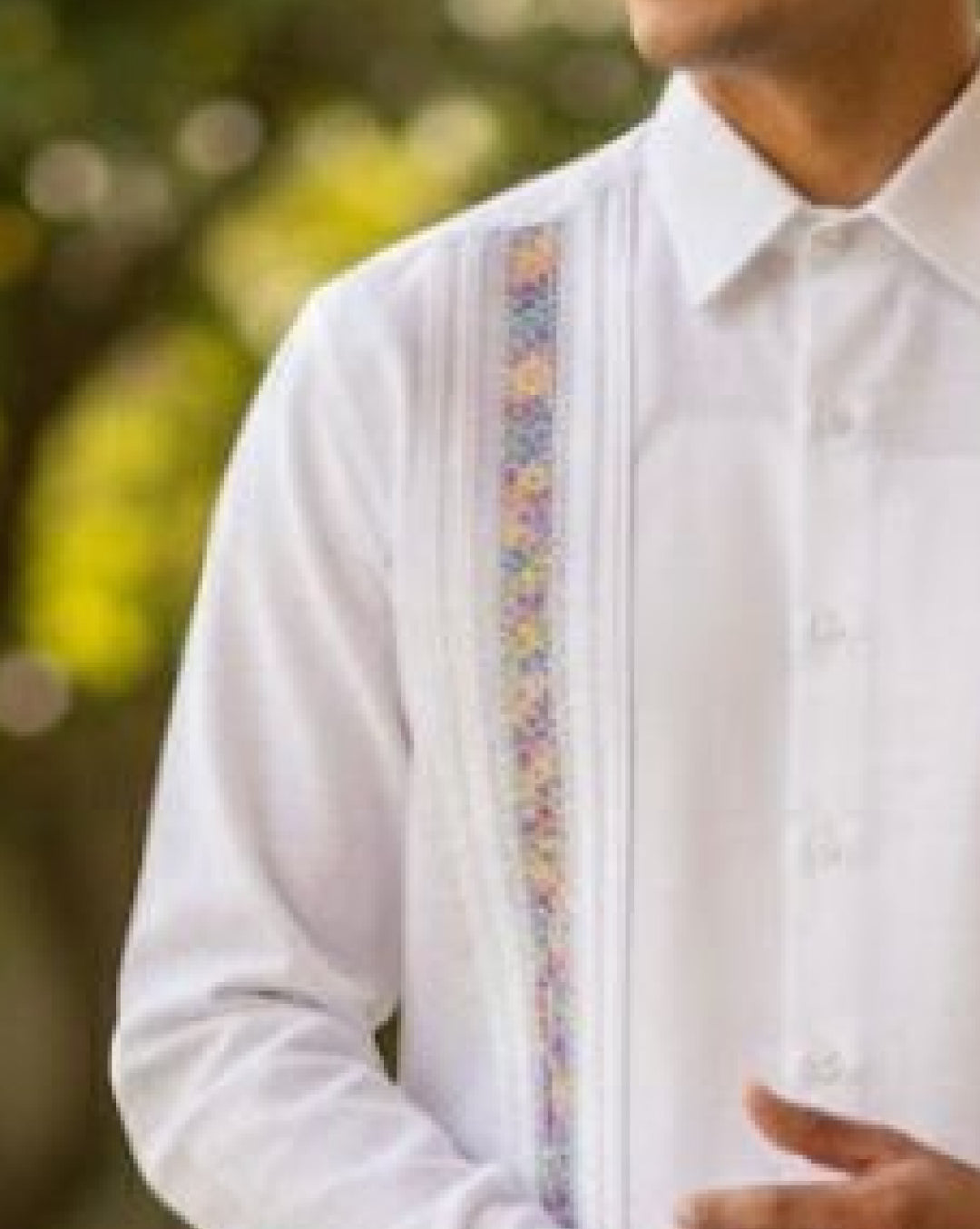 Guayabera “Arcoíris”