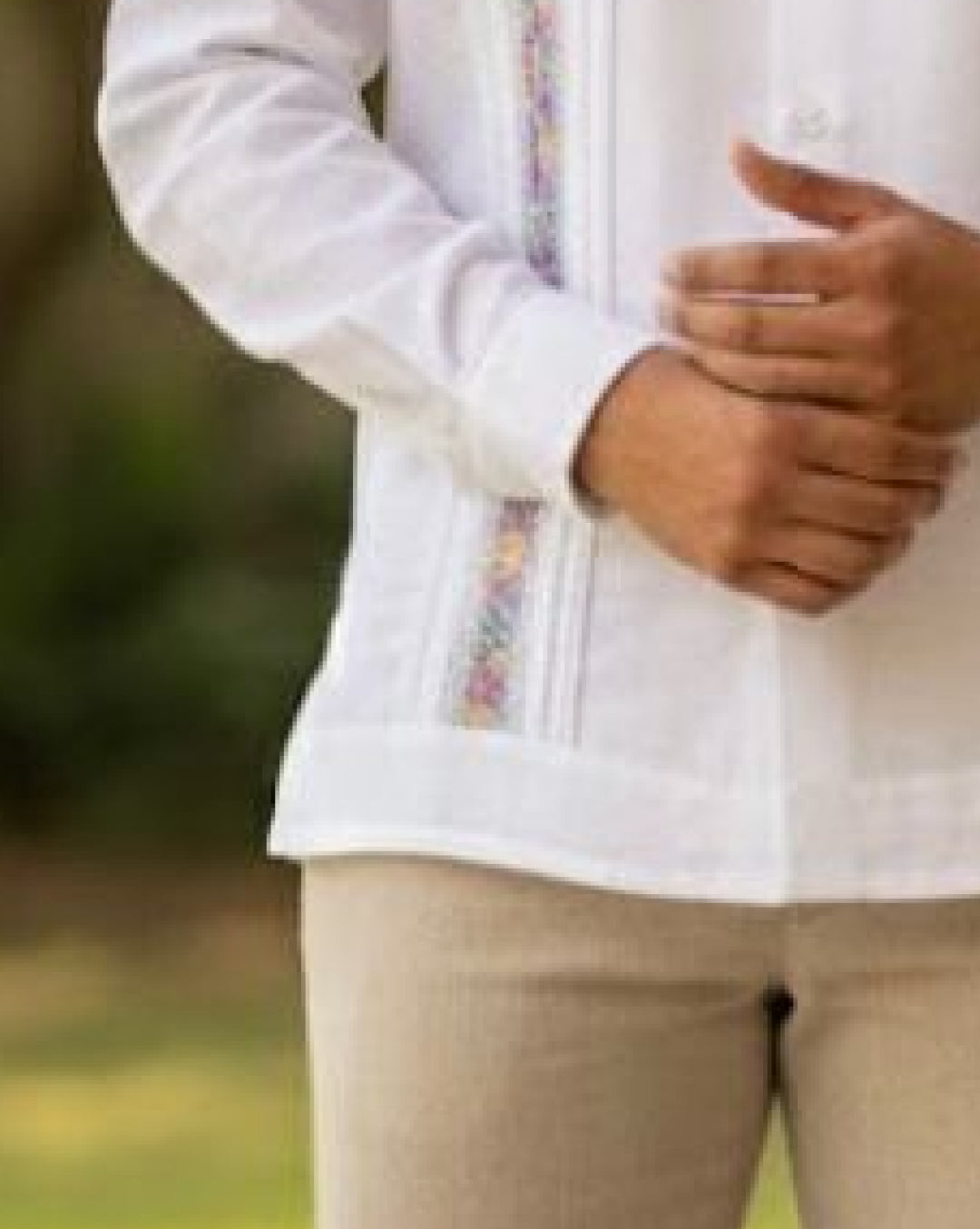 Guayabera “Arcoíris”