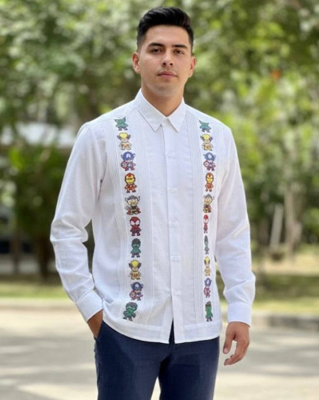 Guayabera “Avengers”