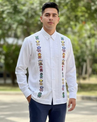 Guayabera “Avengers”