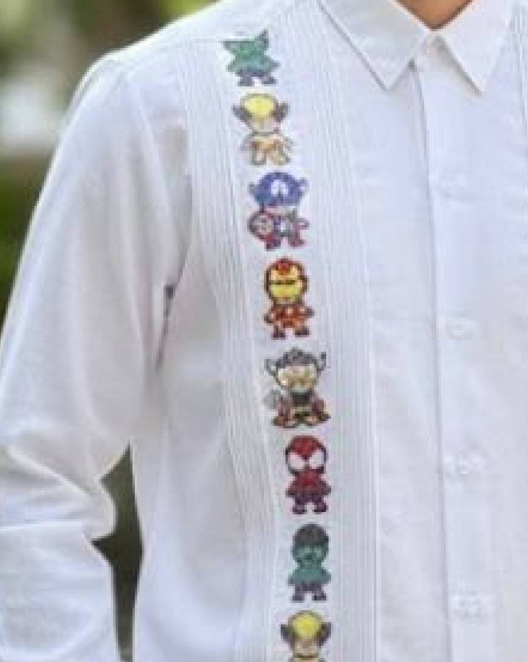 Guayabera “Avengers”