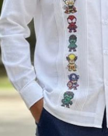 Guayabera “Avengers”