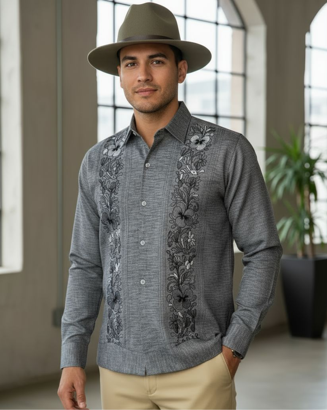 Guayabera “Colibrí”