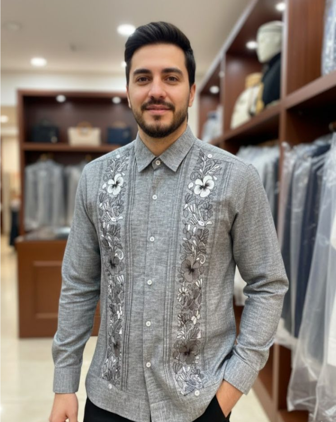 Guayabera “Colibrí”