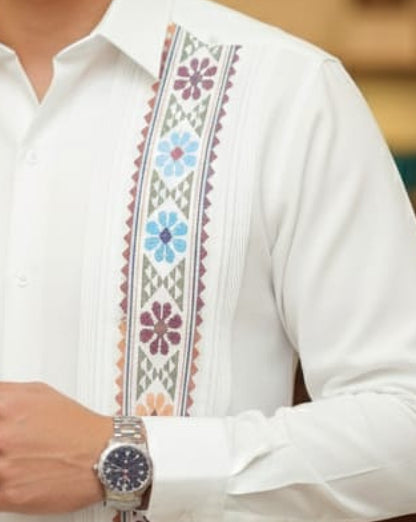 Guayabera “Oaxaca blanco”