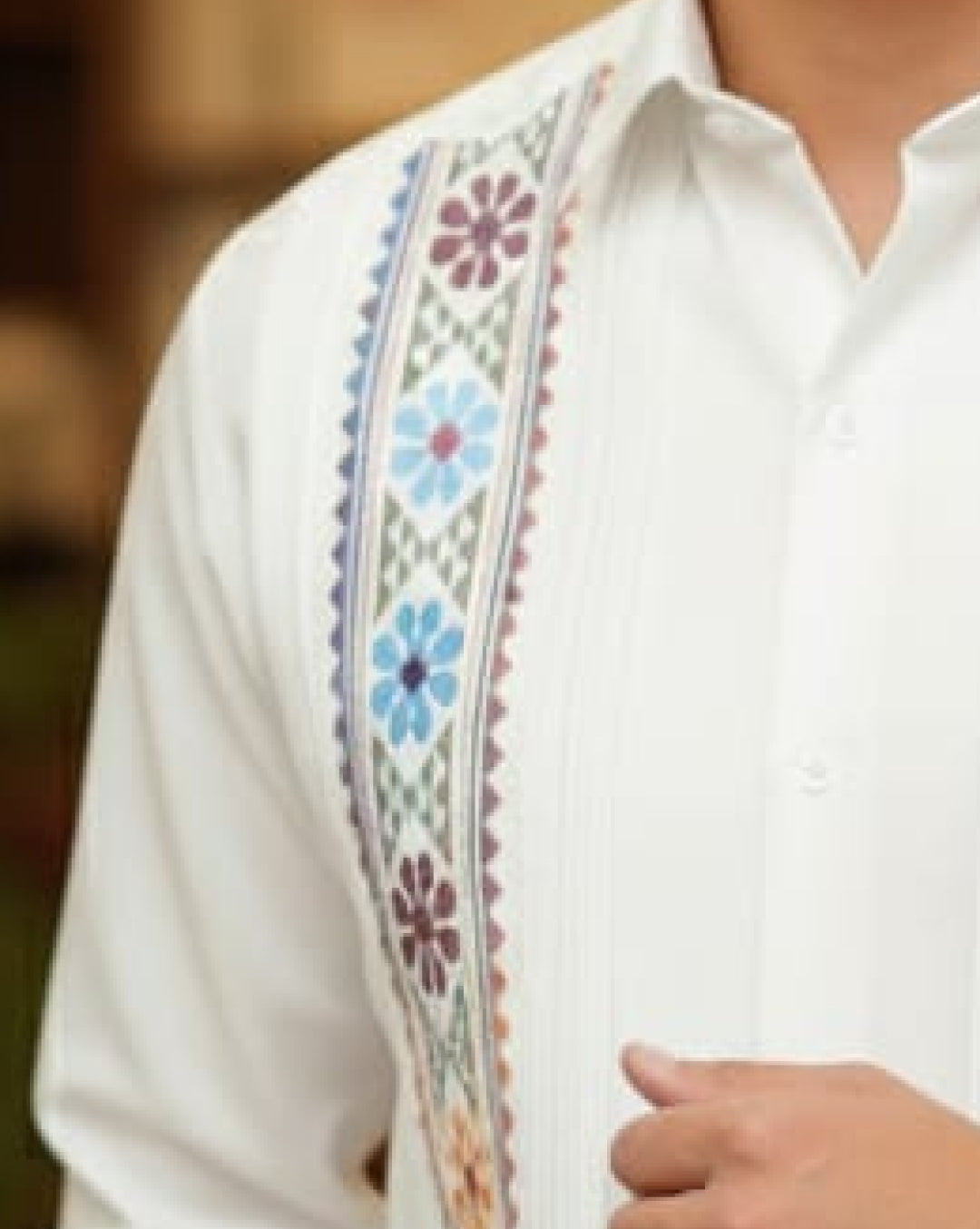 Guayabera “Oaxaca blanco”